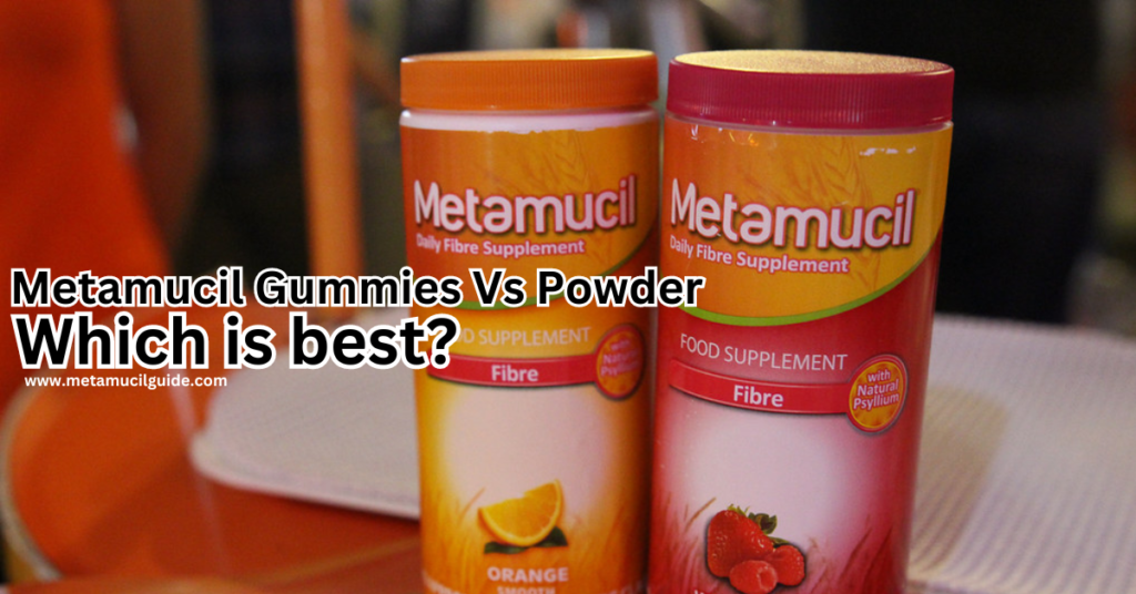 metamucil gummies vs powder